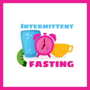 clock with cup of coffee